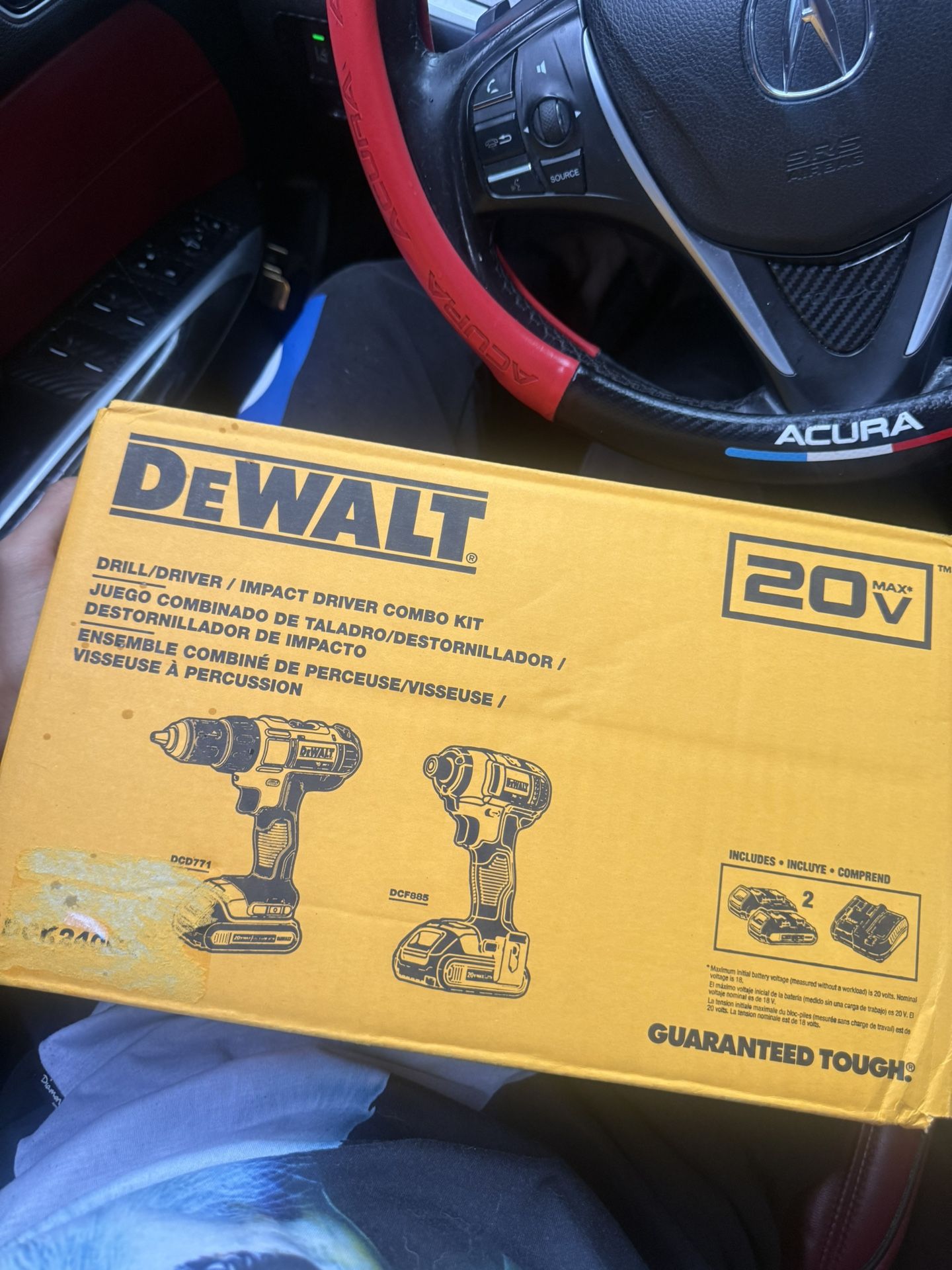 Dewalt Driver combo Kit Power Tolls