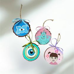 Disney’s HandPainted Monsters Inc Ornaments