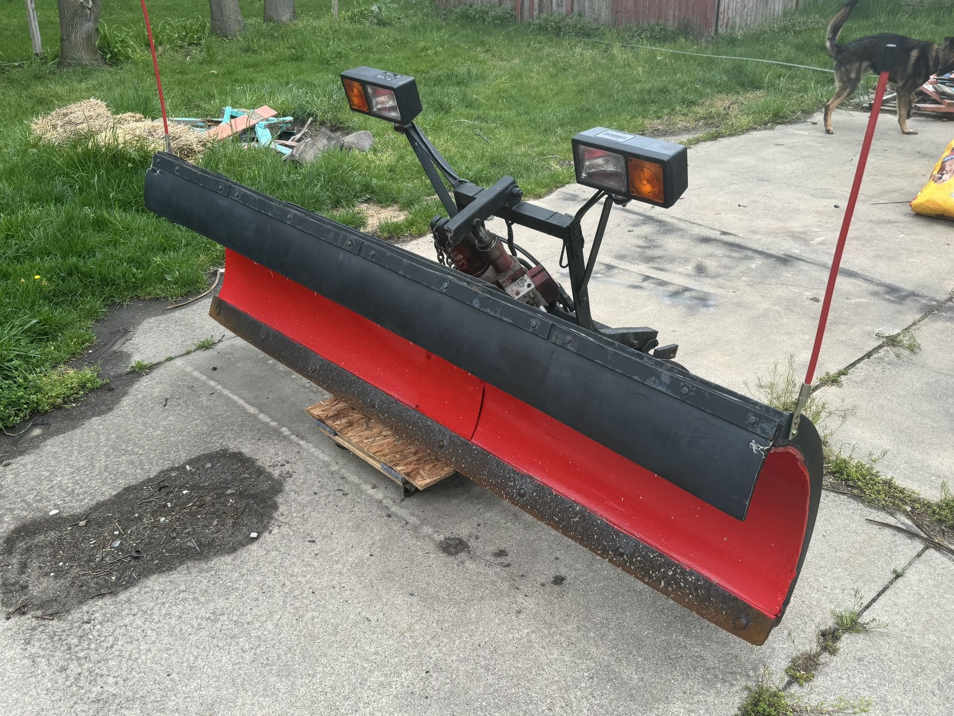 Western unmount Snow Plow