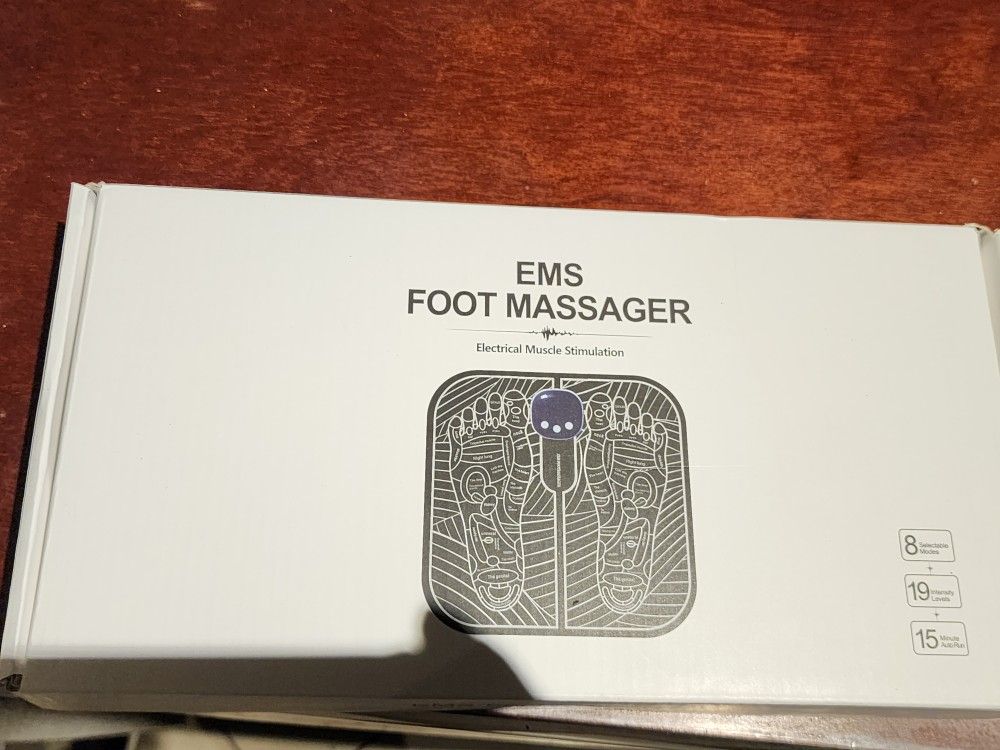 EMS (Electrical Muscle Stimulation) foot massager set
