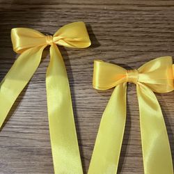 Ribbon Bows Sunflower 🌻 Yellow