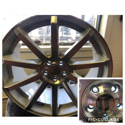 (4) NEW wHEELS 🔥22x10.5 offset +40mm machined silver 🔥finance available