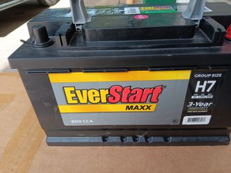 EVERSTART MAX BATTERY 800 cca