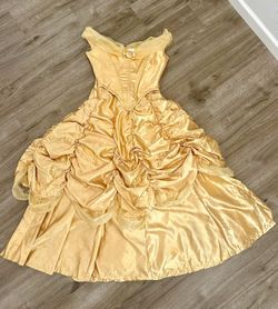 Hand Sewn Belle Costume Women’s Small Medium Ball Gown Beauty And The Beast