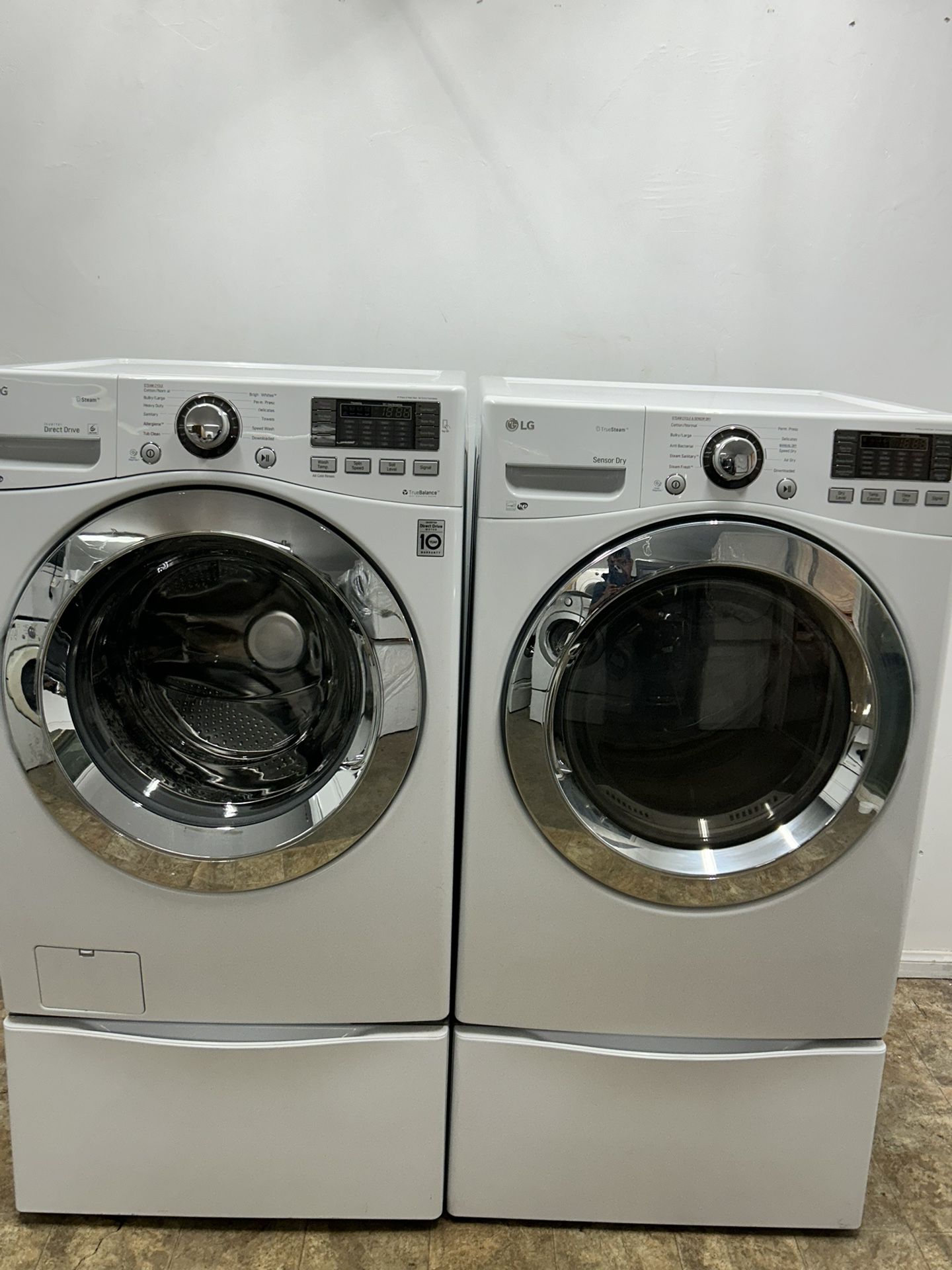 LG Set Electric Laundry 