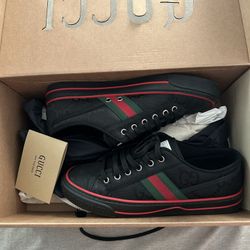 All Black Gucci Shoes