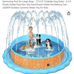 LARGE POOL FOR YOUR FURRY FRIENDS!! 