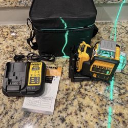 🚀 DeWalt 12v 3x360 Green Beam Laser Level