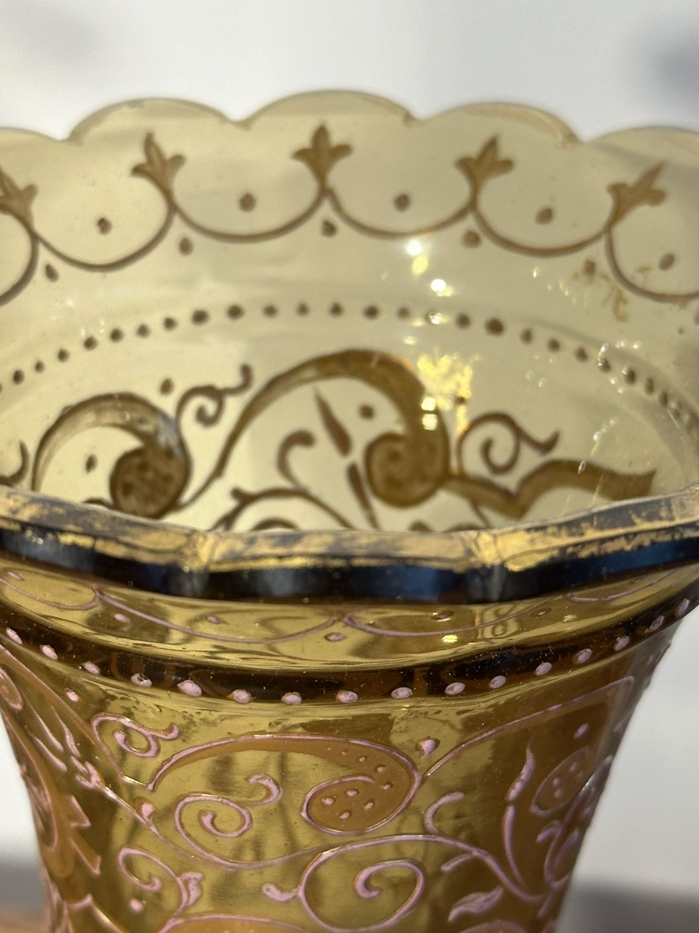 Pair Of Rython Vases