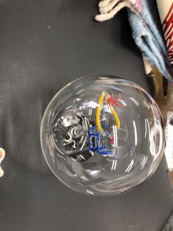 ripa de monti venetian glass las vegas collectible Santa Claus