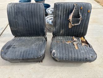 1965 impala bucket seat and rear seat
