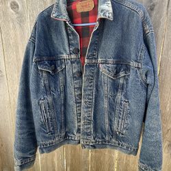 Levi’s Plaid Lined Jacket
