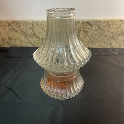 Vintage Lamplight Farms Austria Crystal Glass Light