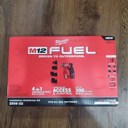 Milwaukee M12 Fuel Installation Kit 