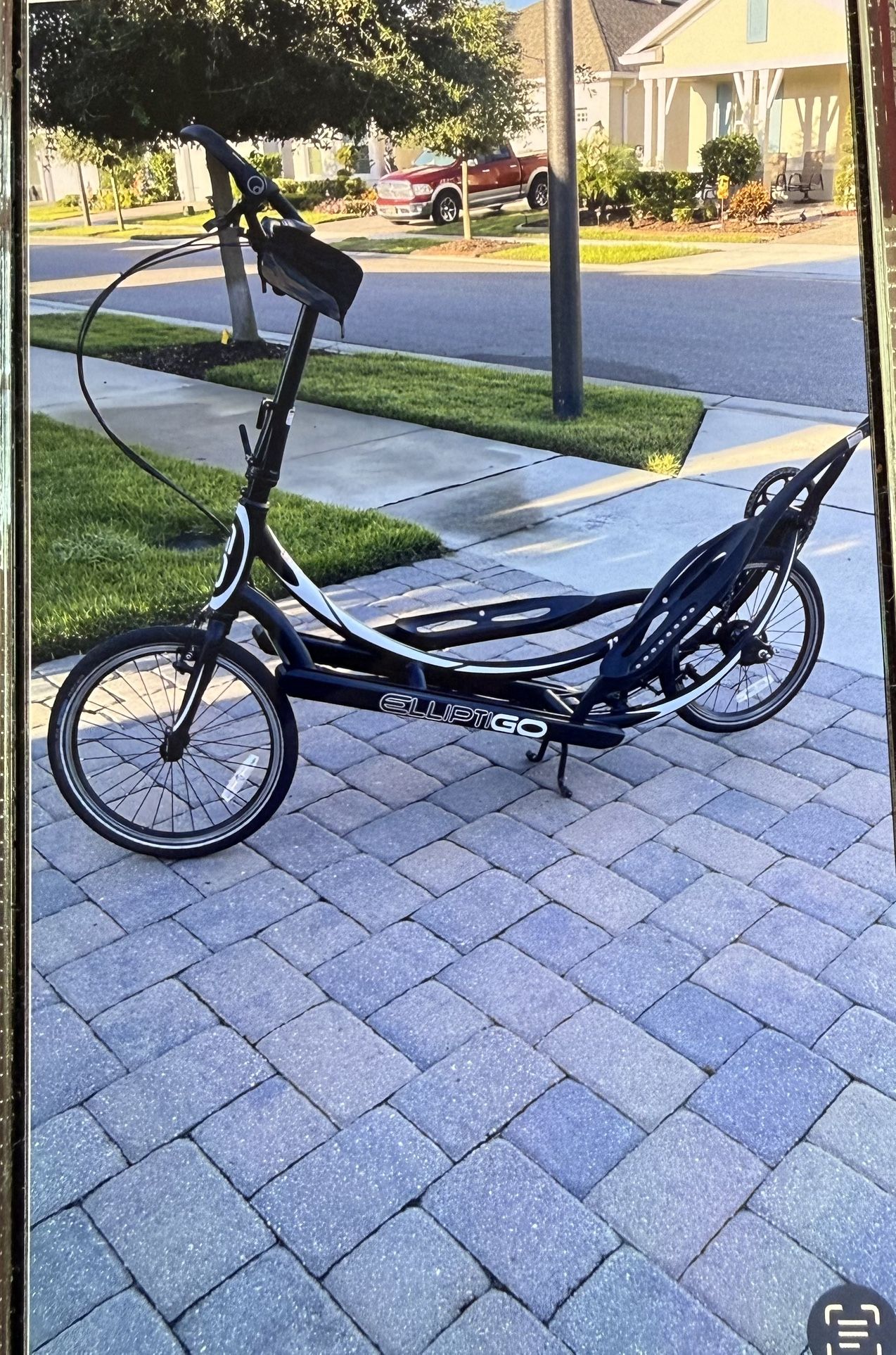 ElliptiGO 11R Long Stride Outdoor Elliptical Bike Black