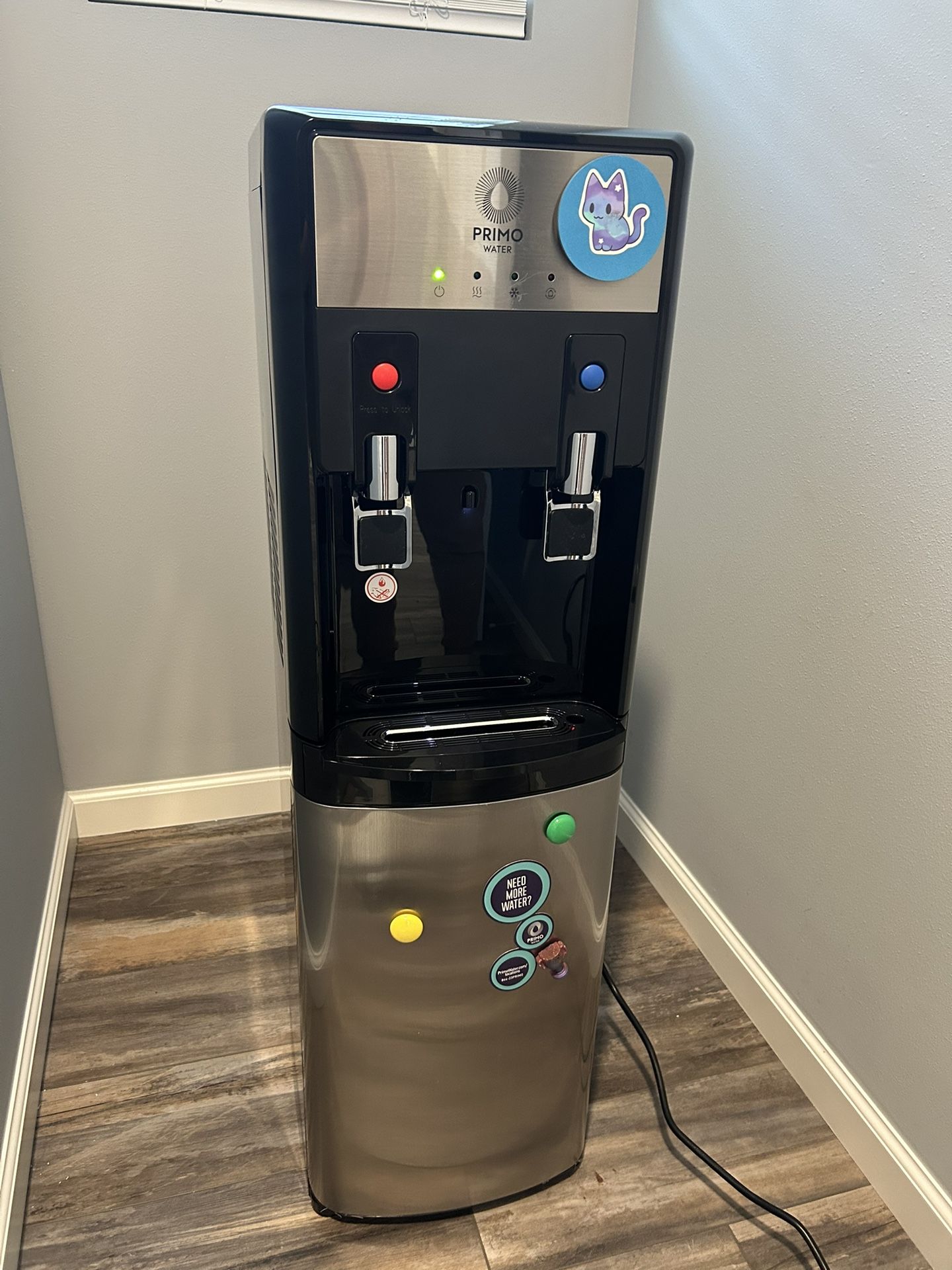 Primo Stainless Steel Water Cooler – $175 (Moving Sale)