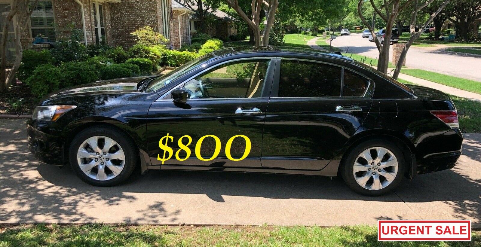 ๐ข๐ฒ8OO I'm selling urgent! 2OO9 Honda Accord Runs and drives great. Clean title in hand! Mechanically perfect! very strong V6๐ข
