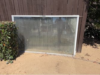 Glass sliding door