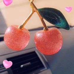 Crystal Cherry Charms 
