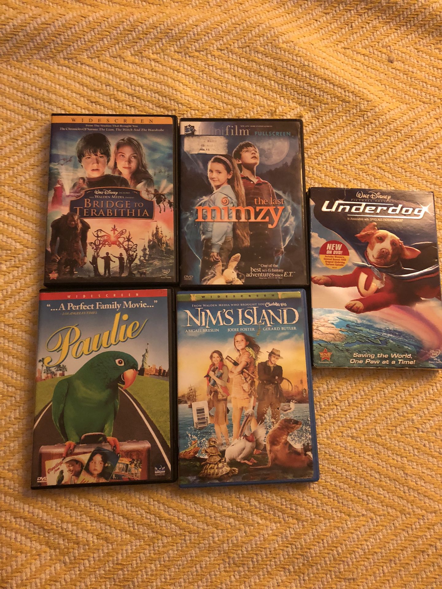 Family Friendly Movie DVDs