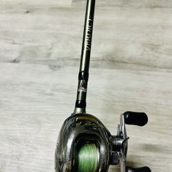 Abu Garcia 7’6 14-30lb Fishing Rod With Shimano Scorpion Anteres Fishing Reel $200