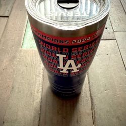 Dodgers 2024 World Series Tumbler