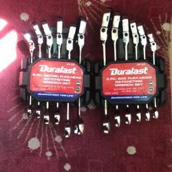 Wrench/Ratchet Set. Standard And Metric! Normally 71.99 Each Asking $75 For Both OBO