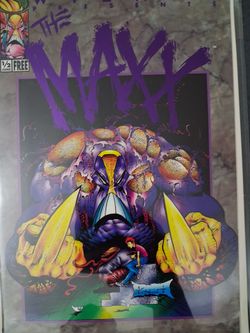 WIZARD The Maxx #1/2 Purple variation C.O.A