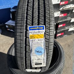 215/45/17.  GOODYEAR. RSA.    