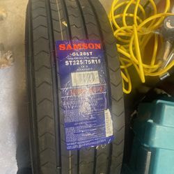 Samson Set of 4 tires ST225/75R15