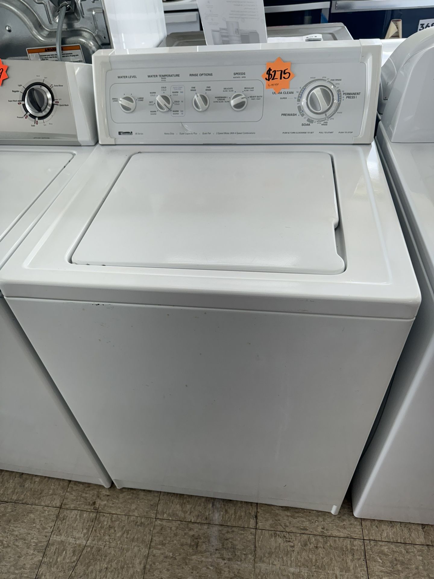 Kenmore Top Load Washer Like New 