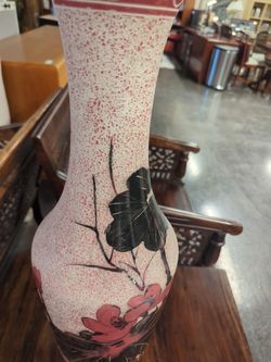 Floral Pink Vase 