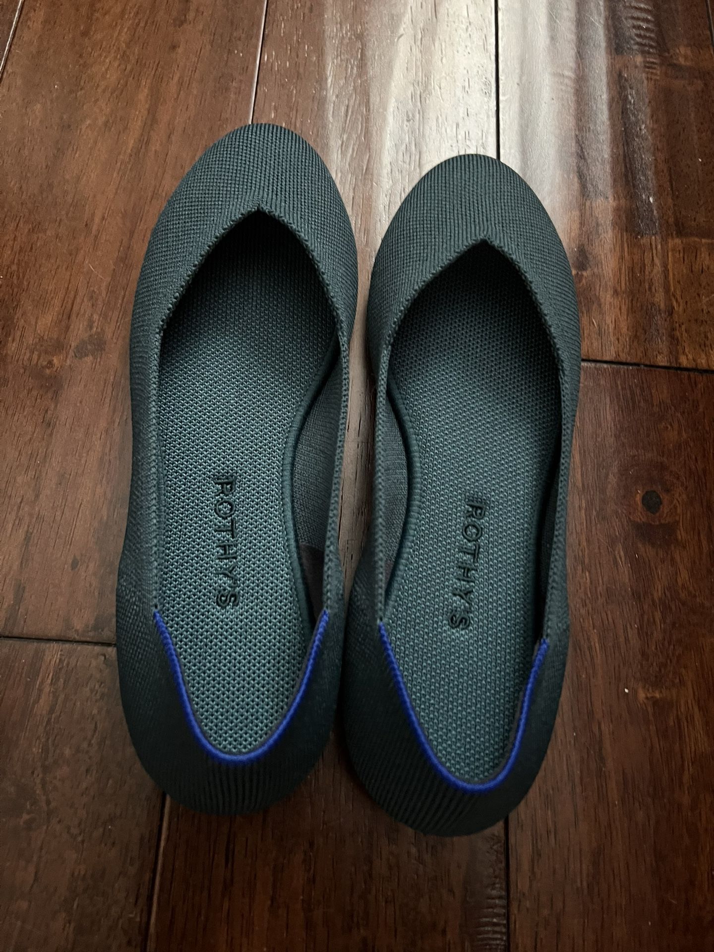 Rothy’s Emerald Flats Size 8