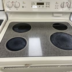 Glass Top Electric Stove Beige 90 days Warranty 