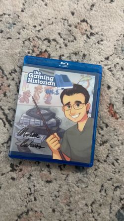 The gaming history Blu ray signed