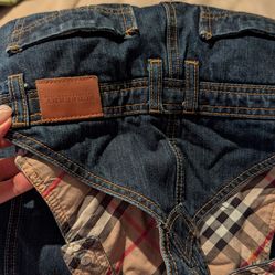 Toddler Burberry overalls