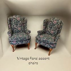 Traditional Green Accent Chairs 