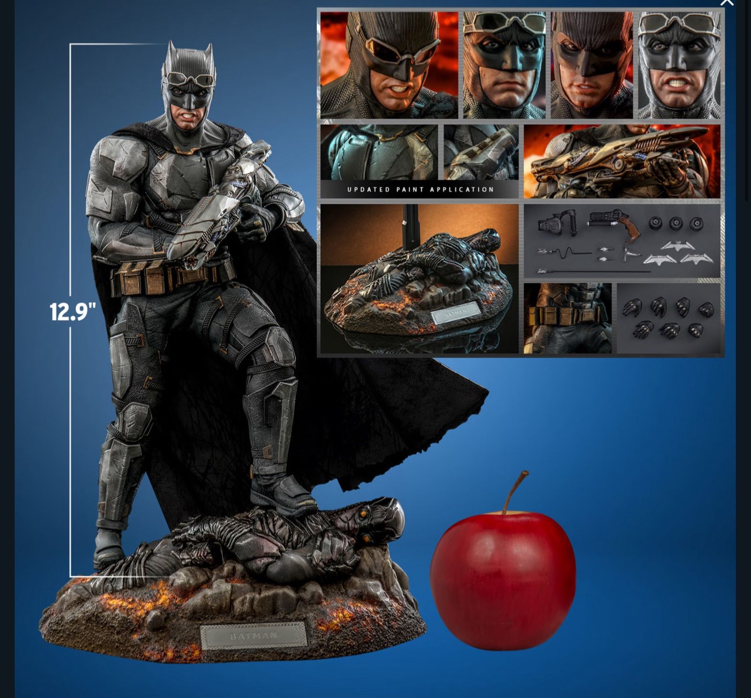 1/6 Hot Toys BATMAN TACTICAL BATSUIT VERSION Justice League
