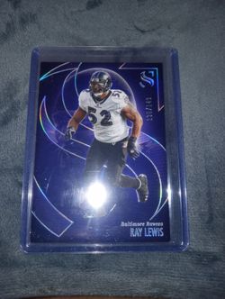 2025 Panini silhouette #60 Ray Lewis Holo Silver #130/149