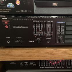Yamaha Natural Sound Equalizer Plus Extra  Sound System Electronic Components