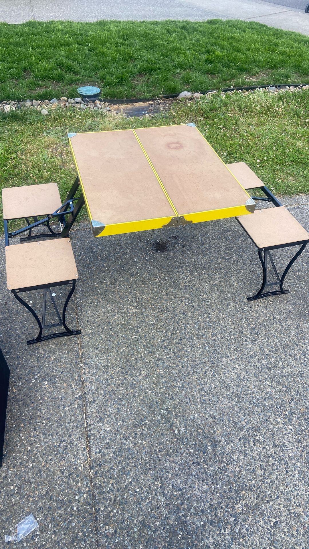 Foldable Antique Table