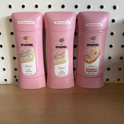Brand new Dove Crumbl deodorant - $3 each