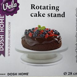 11" Rotating Cake Stand and Cakeboard