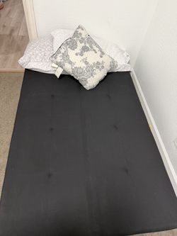 sofa bed. Black