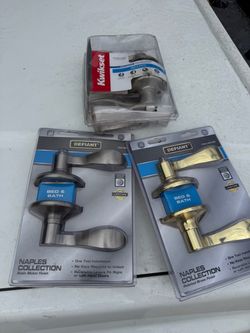 Door Lever Handle Set Lot of 3