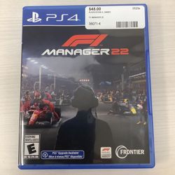 F1 Manager 22 $45 (Rj Cash Pawnshop 2505 Nw 183rd St)