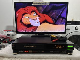 SHARP H99 8 HEAD SYSTEM VCR/VHS PAL/MESEXAM/NTSC WORLD WIDE VCR. AUTO VOLTAGE 110 V-240V