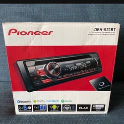 PIONER RADIO DHE-S31BT RECEIVER WITH BLUETOOTH  