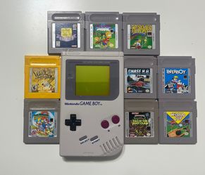 Gameboy original Pokémon Mario 9 games
