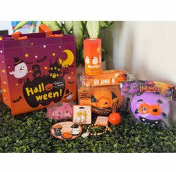 Halloween boo Squishy bag & accessories 🎃